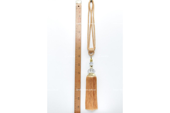 Кисти для штор KMW-6898 золотисто-оранжевые