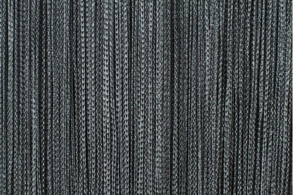 Шторы-нити однотонные темно-серые