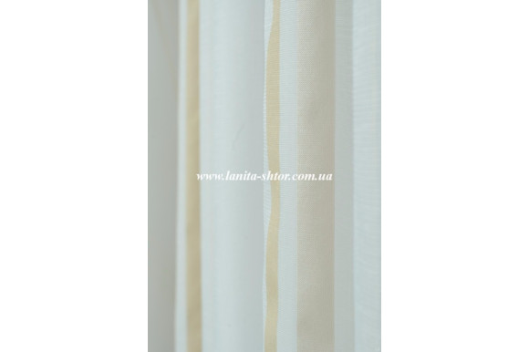 Тюль льон смужка Vivaldi BT-11-11