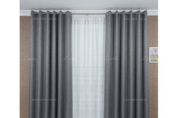 Шторы рогожка Jade SRG-1195