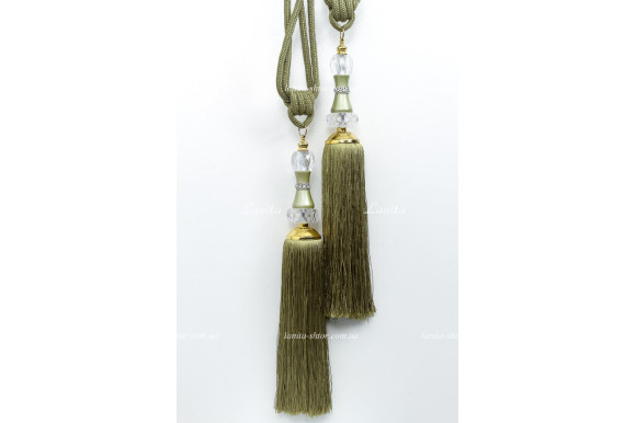 Китиці для штор KDR-6825 оливкові