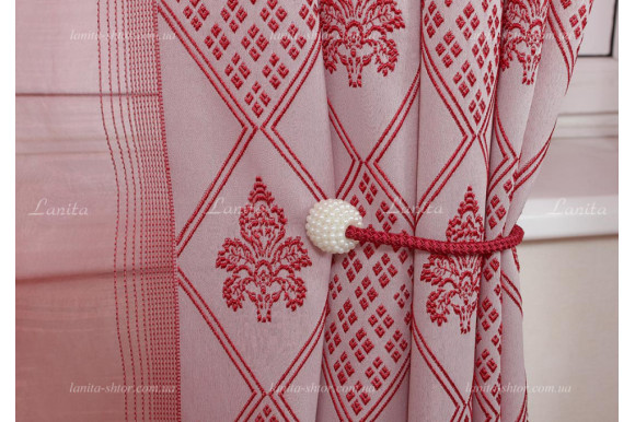 Готовый тюль органза Mexx GT-2125 2,36м/3,15м