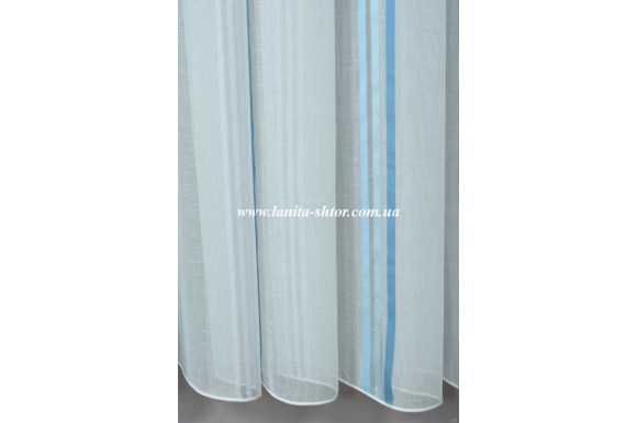 Тюль лен полоска Vivaldi BT-11-05