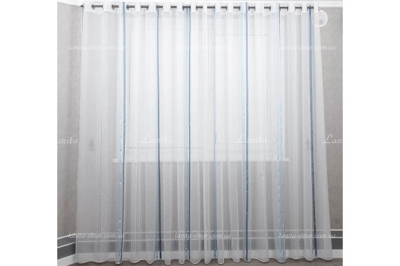 Тюль лен полоска Vivaldi BT-11-05