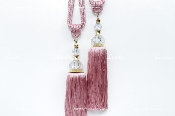 Китиці для штор KMW-6900 рожеві