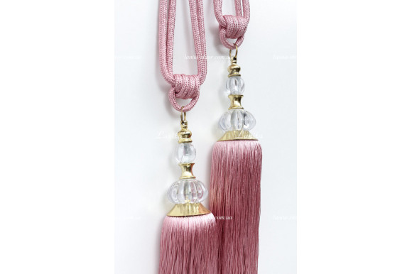 Китиці для штор KMW-6900 рожеві