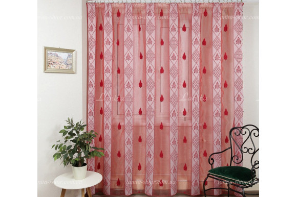 Готовый тюль органза Mexx GT-2126 2,40м/3,15м