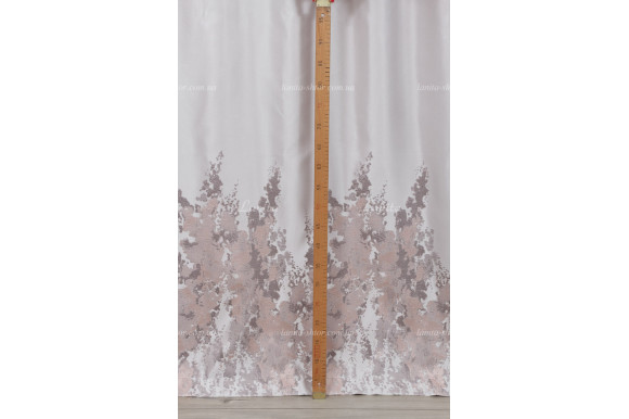 Готові штори сатин-жаккард Valmona GS-7610 2,50м/2*2,0м