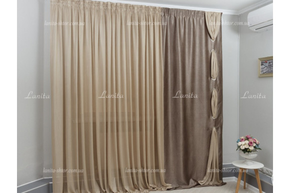 Штора блекаут Galant DE-1316