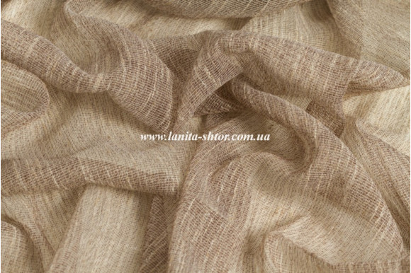 Тюль мікросітка льон Jill TSL-739 Тюль мікросітка льон Jill TSL-739