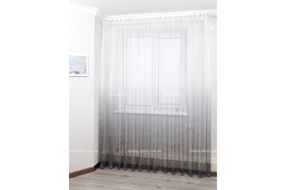 Тюль жаккард омбре Jordan TGR-1830