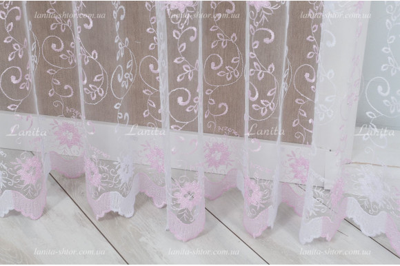 Тюль фатин с люрексом Dana TFV-811