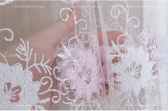 Тюль фатин с люрексом Dana TFV-811