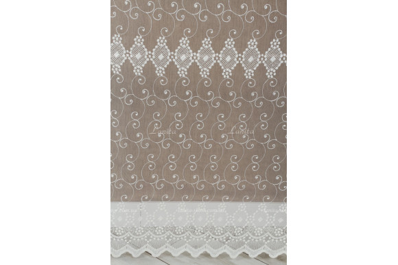 Готовий тюль фатин Solar GT-2129 2,50м/3,55м