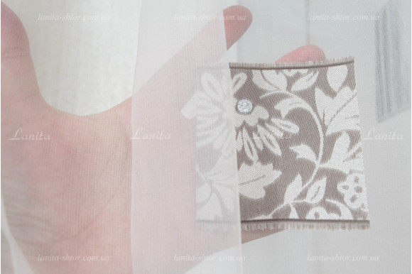 Готовый тюль органза Mexx GT-7713 2,50м/3,50м