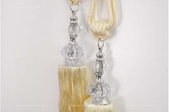 Кисти для штор KMW-8413 кремовые