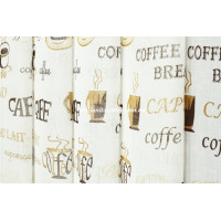Тюль под лен Coffee Break К-1123