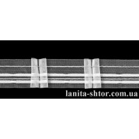 Лента средняя органзовая 193m (бантовка) кс-1:3