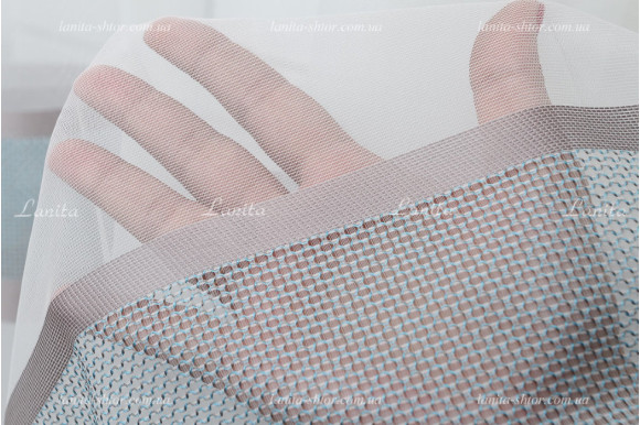 Тюль фатин в полоску Mugler TFP-1940