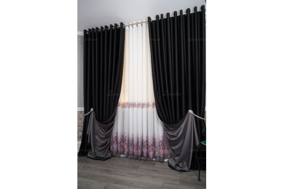 Шторы блэкаут двухсторонний Elis SB-1993 Н-3,2м