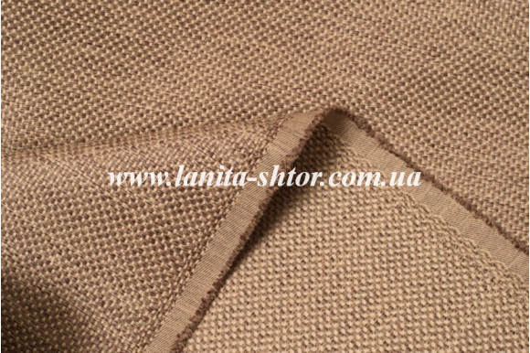 Штора Льон коричнева Mussa BS3167