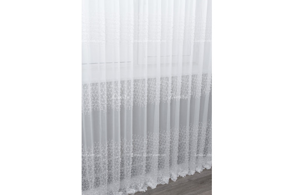 Тюль шифон с вышивкой Naomi TSK-1632