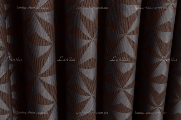 Готові штори жакард Kevyn GS-7718 2,57м/2*2,0м
