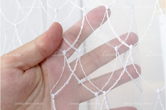 Тюль фатин з вишивкою Veneta TFV-8018 Тюль фатин з вишивкою Veneta TFV-8018