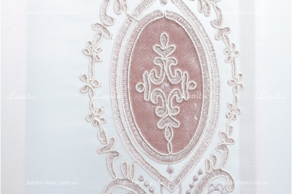 Тюль фатин с люрексом Agila TFV-1685