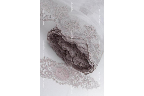 Тюль фатин с люрексом Agila TFV-1685