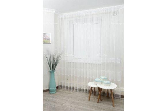 Тюль фатин в смужку Mugler TFP-1942