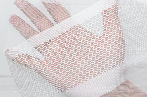 Тюль фатин в смужку Mugler TFP-1942