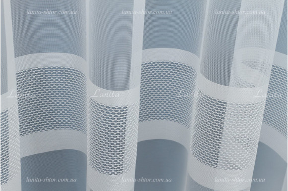 Тюль фатин в смужку Mugler TFP-1942