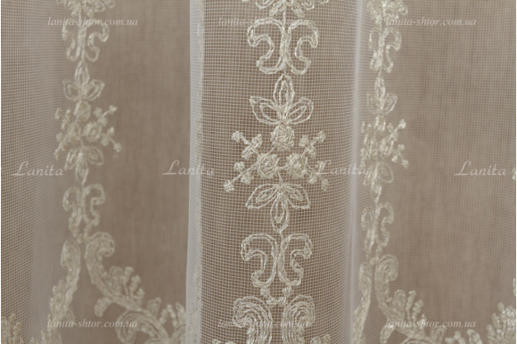 Готовый тюль фатин Adwin GT-7819 2,47м/5,0м Готовый тюль фатин Adwin GT-7819 2,47м/5,0м