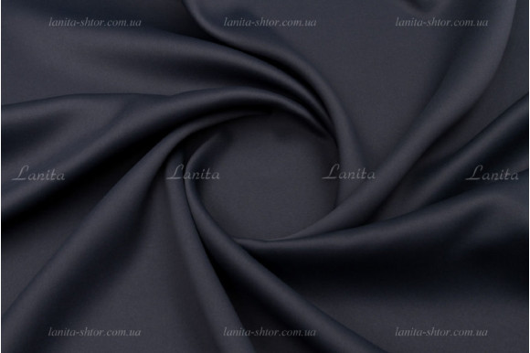 Штора Blackaut Soft FT-81 сине-серый