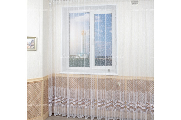 Готовий тюль фатин Veneta GT-8020 2,50м/5,0м