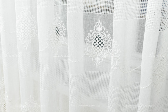 Готовий тюль льон Depot GT-8021 2,50м/4,60м