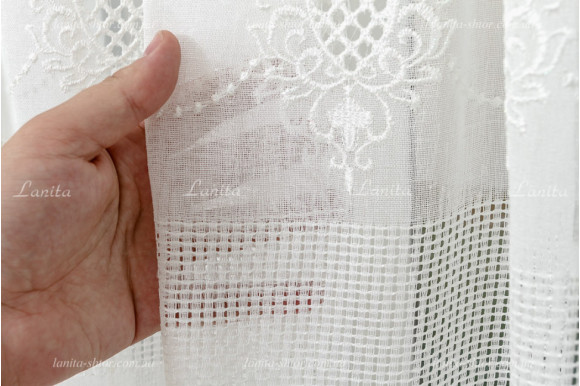 Готовий тюль льон Depot GT-8021 2,50м/4,60м