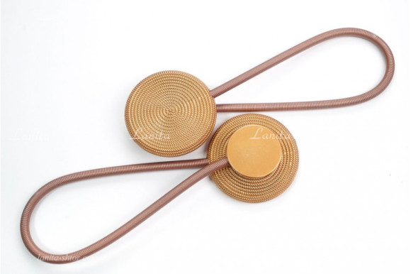 Магніт для штор Коло помаранчевий