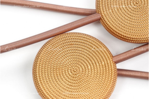 Магніт для штор Коло помаранчевий Магніт для штор Коло помаранчевий