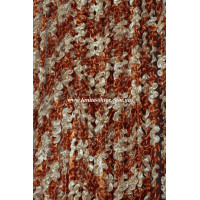 Штори-нитки спіраль з люрексом SNC-023