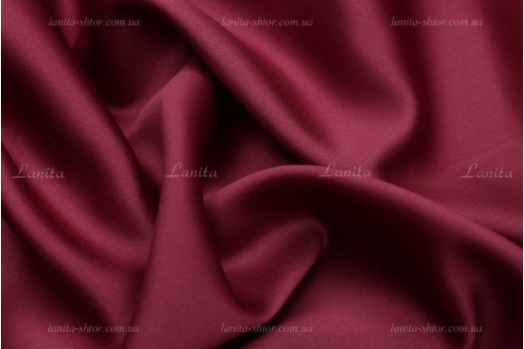 Штори блекаут вишневий Elis SB-1944