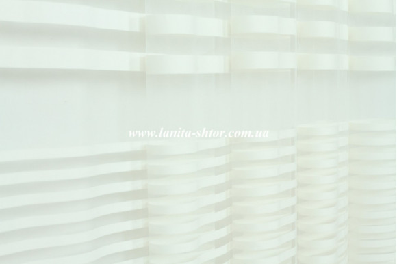 Тюль фатин в полоску Patty TFP-528