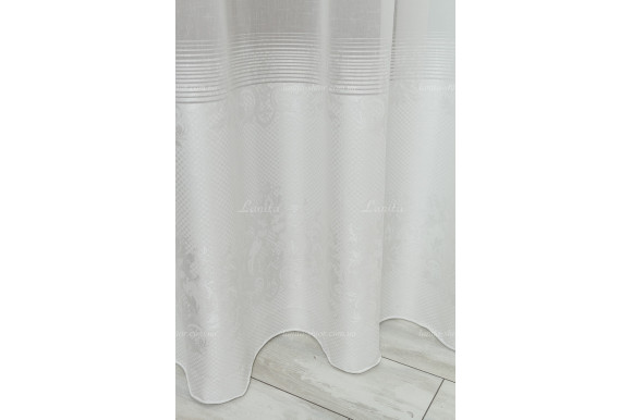 Тюль лен-жаккард Paolo TLG-7824