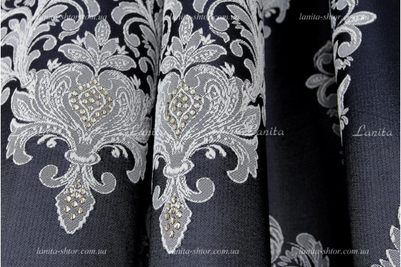 Штора корона жаккард Bohemia SG-092