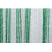 Штори нитки веселка дощик біло-зелені