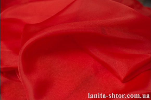 Шифон красный VC-35