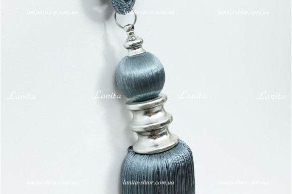 Кисти для штор KHD-6741 сизые