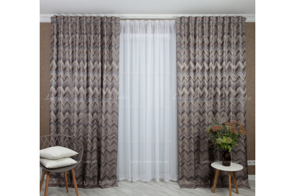 Штори жаккард Baruti SGZ-8227 Штори жаккард Baruti SGZ-8227