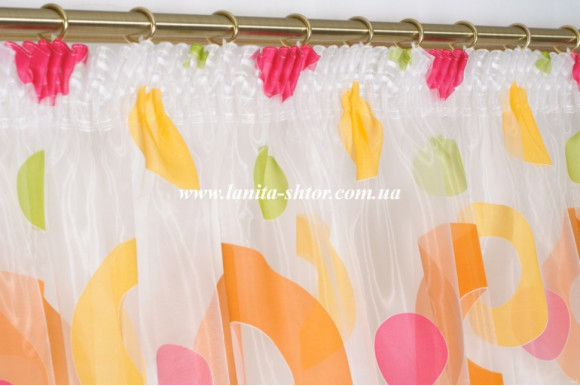 Тюль деворе кола К-0422